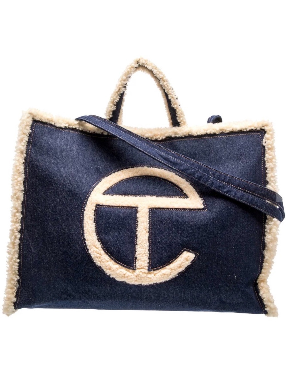 UGG x Telfar Large Shopper, Denim